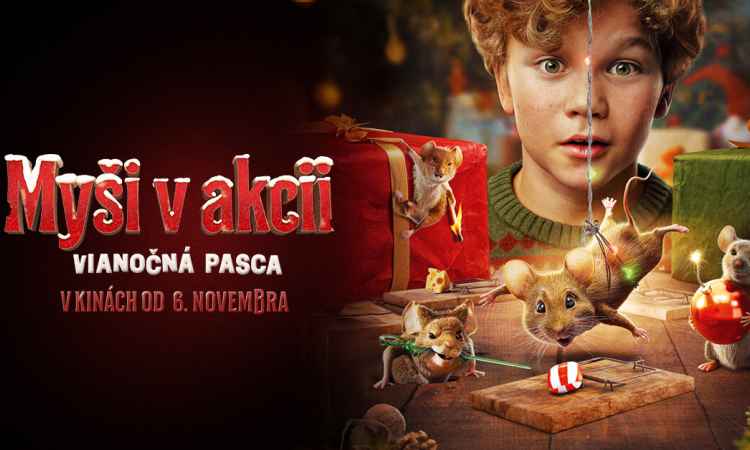 Rodinná komédia Myši v akcii: Vianočná pasca prináša sviatky plné smiechu