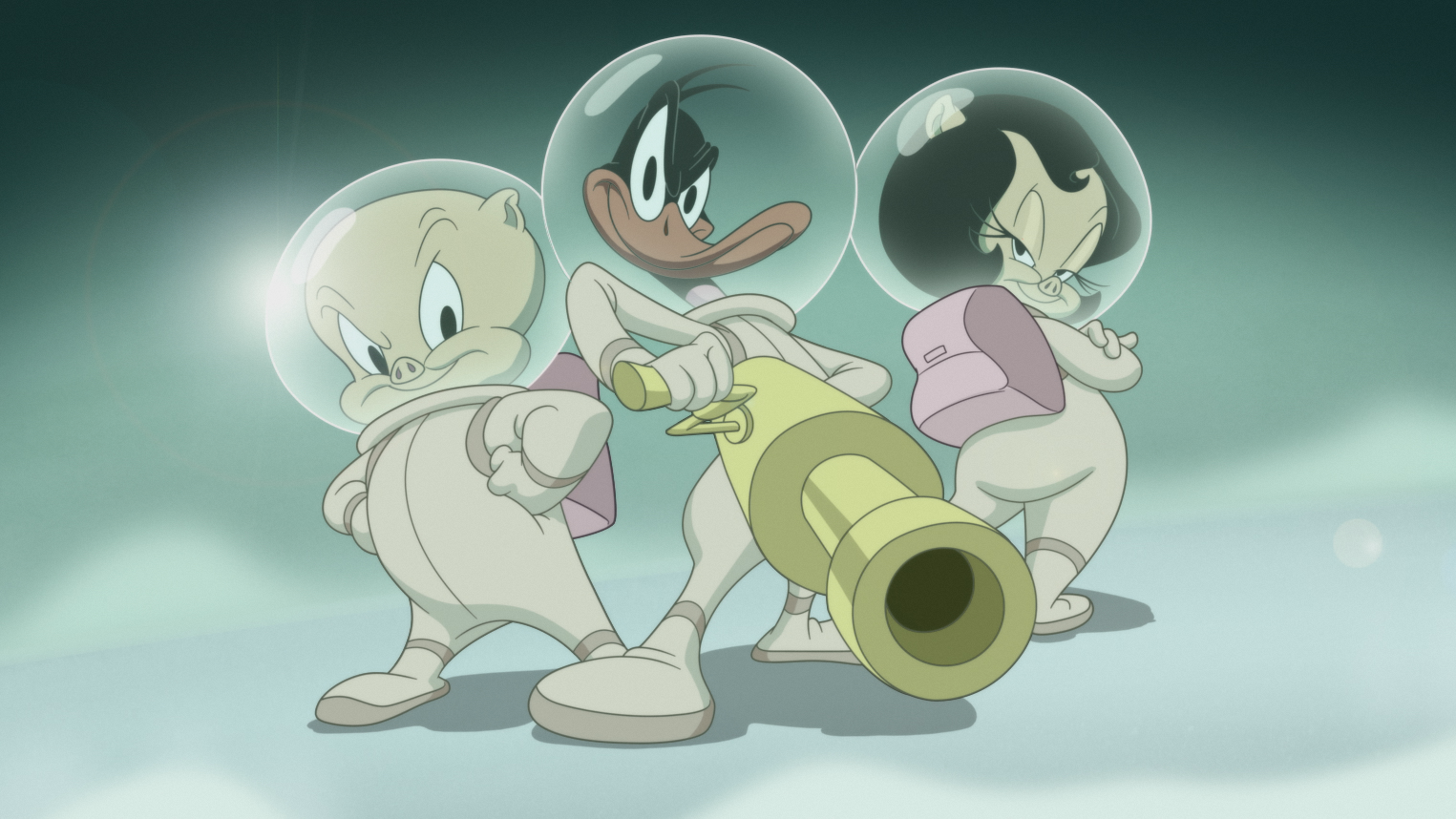 Svet je v nebezpečenstve: Daffy a Porky proti mimozemským zombíkom!