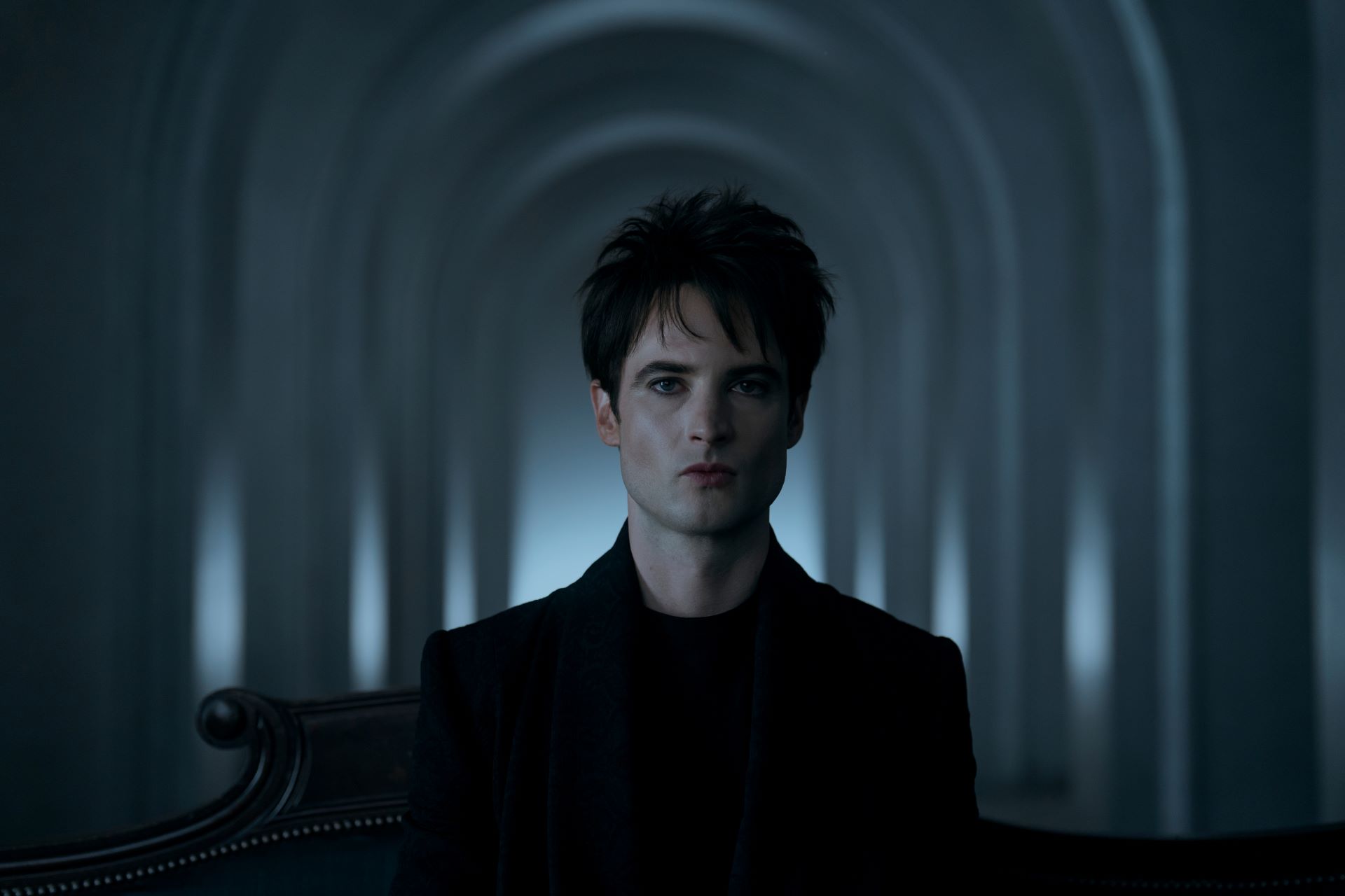 The Sandman. Tom Sturridge ako Dream v 210. epizóde seriálu The Sandman. Foto kredit: Ed Miller/Netflix © 2025